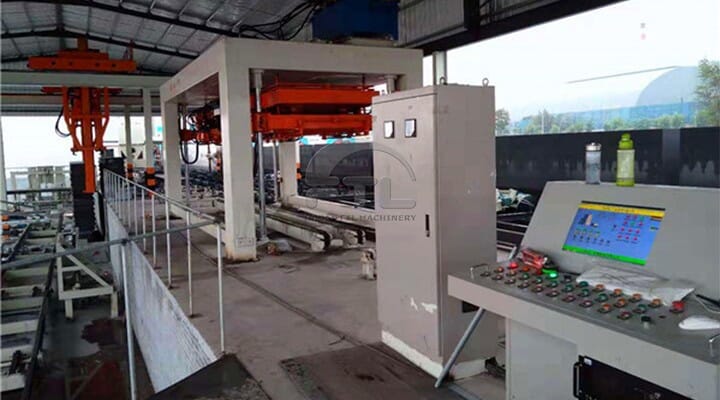 ALC panel machine